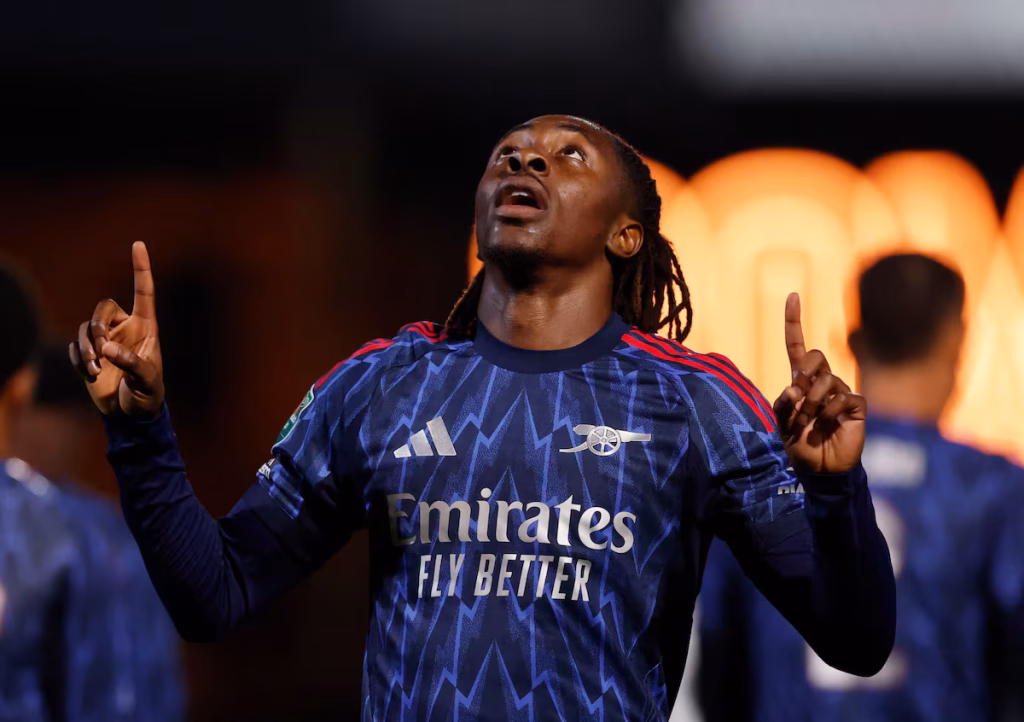 Eze Strikes as Arsenal Edge Brave Port Vale