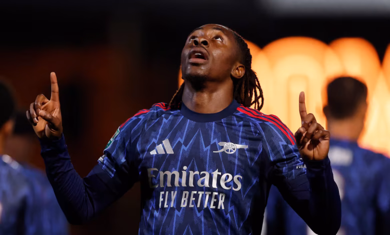 Eze Strikes as Arsenal Edge Brave Port Vale