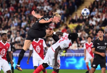 Haaland Hits Two, But City Stumble in Monaco