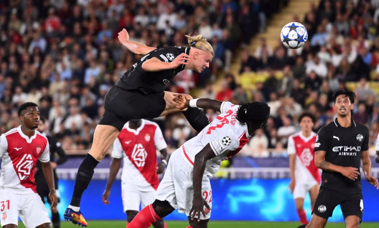 Haaland Hits Two, But City Stumble in Monaco Haaland Hits Two, But City Stumble in Monaco
