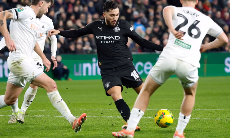 Cherki and Marmoush Secure Man City Carabao Cup Win