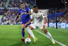 ዘጠኝ ተጨዋቾች የቀሩበት ጌታፌ በእምባፔ የኋለኛ ግብ ተሸነፈ