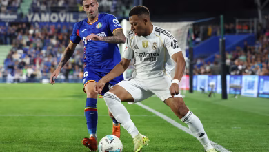 Nine-Man Getafe Fall as Mbappé Strikes Late