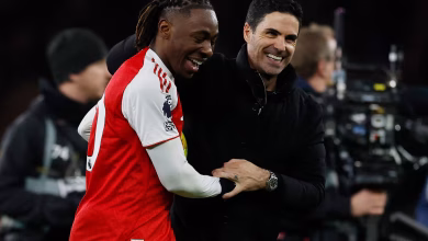 Eze Hits Stunning Hat-Trick as Arsenal Destroy Spurs in North London Derby