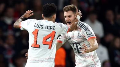 Díaz double earns Bayern huge away win over PSG Díaz double earns Bayern huge away win over PSG