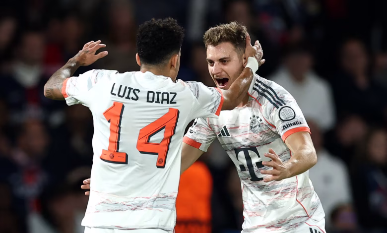 Díaz double earns Bayern huge away win over PSG