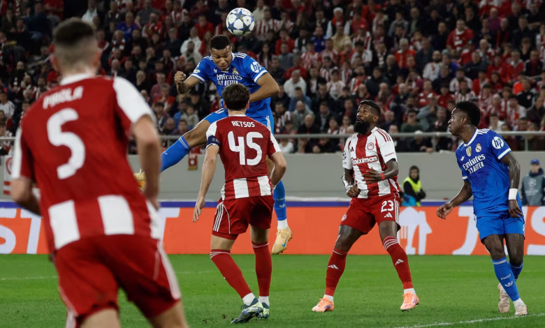 Mbappé Hits Four as Real Madrid Finally Win in Greece