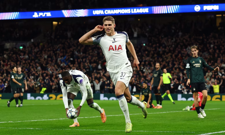 Van de Ven wonder goal lights up Tottenham win