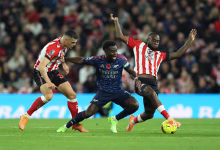 Arsenal Slip as Xhaka Leads Sunderland’s Stunning Fightback