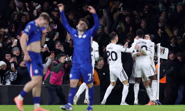 የቼልሲ ዳግመኛ ውድቀት ፉልሀም ወደ 10 ተጫዋቾች የቀነሰውን ቡድን በክራቨን ኮቴጅ ቀጥቶታል