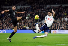 Tottenham Fight Back from Two Down to Hold Manchester City