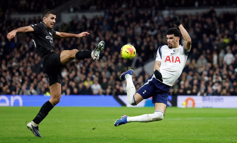 Tottenham Fight Back from Two Down to Hold Manchester City